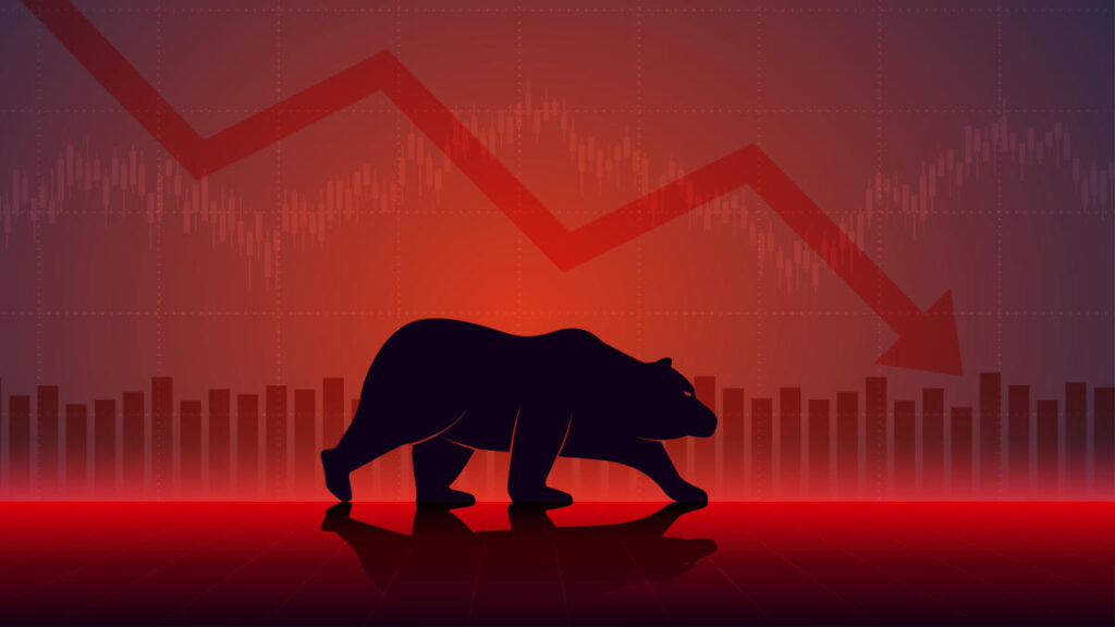 bearish or bear market