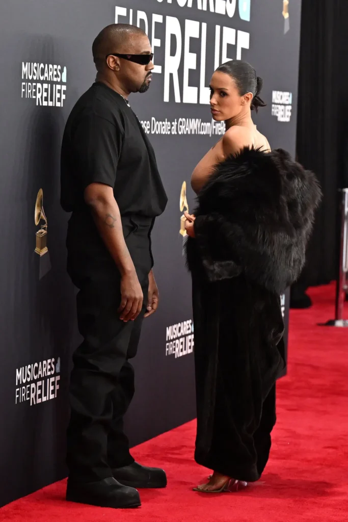 Bianca Censori Naked Grammy 2025 With Kanye West